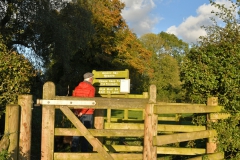 Entrance to the Natural Hay Meadow
