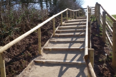 The completed new steps